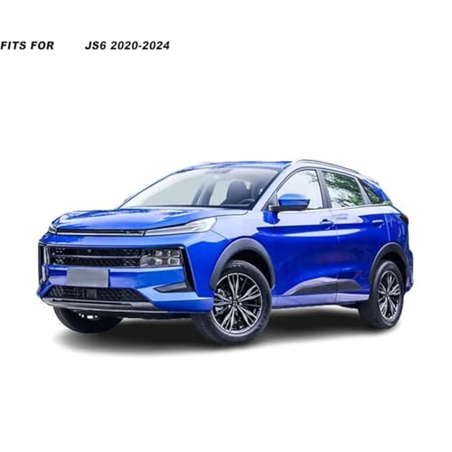 Pare-soleil JAC JS6 déflecteurs haut de gamme chrome carbone - 6