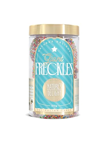 Nature’s Delight Chocolate Coated Mega Freckles Gifting Jar 375g | Colourful Chocolate Treat | Fun & Festive Gift