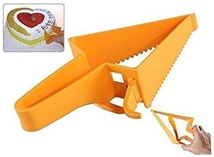 Drake Triangle Design Adjustable Cake Cutter Cake Server DIY Baking Utensils Cake Knife Cutting Knives Tools Cake Pie Slicer Cutter Server Bread Slice Knife Kitchen