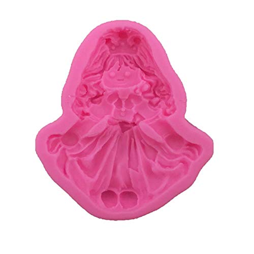 Suluo Carino Piccola Principessa Stampi Per Dolci In Silicone Antiaderente Zucchero Jelly Jello Fondente Ice 3d Sapone Muffa Accessori Cucina In
