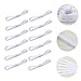BESPORTBLE 12pcs Adjustable Diaper Buckle Strap for Infants Safety Fixing Belt Fasteners Soft Elastic Diaper Belt for Babies for Changes and Travel