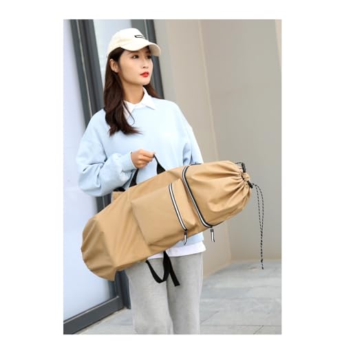 QIUPFGUT Skateboard Tasche Wasserdicht, Longboard Tasche, Skateboard Longboard Tasche, Tragbare Skateboard Tasche Gelb 84 x 32 cm