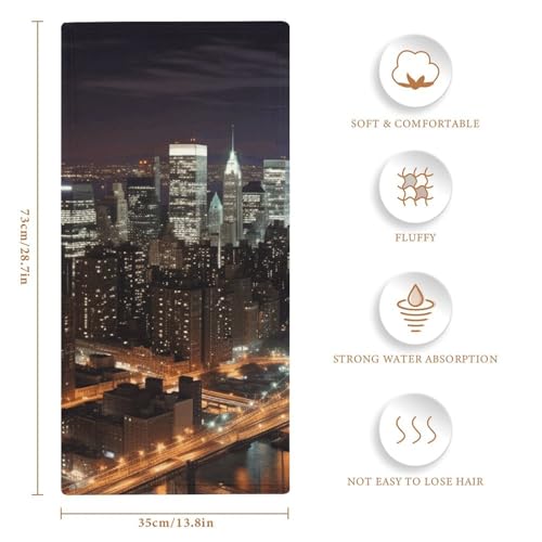 Serviettes absorbantes et douces New York avec technologie séchage rapide