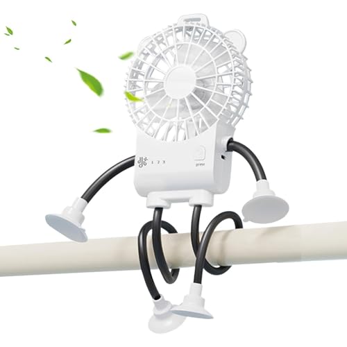 Ventilateur de camping portable à ventouse pour tente et van