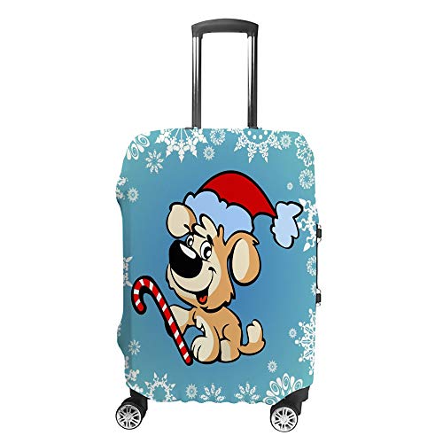 Housse de protection pour valise à motif chiot idéale pour vos vacances en famille