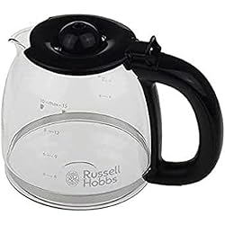 Jarra Batidora Russell Hobbs Russell Hobbs Jarra de Cristal para La Cafetera de Goteo Adventure 24010-56 / Colours+ Digital 24031-56, 24033-56, 24034-56 / Victory 24030-56 - Jarra Cristal de Recambio - 700214