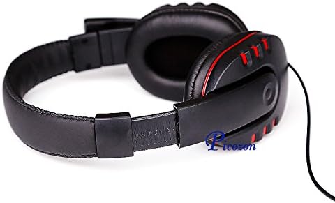 Picozon 3.5mm Plug Gaming Headset Headphone with Microphone for PS4, Nintendo Switch, Playstation Vita, Mac, Laptop, Tablet, Computer, Mobile Phones