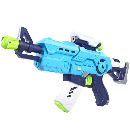 Wenime Space Sound and Light Toy Gun, with LED Lights and Sound Effects (with Battery)-Excellent Birthday Gifts,Aged 3+
