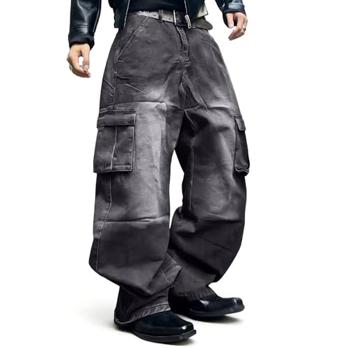 Vaqueros de calle estilo hip hop americano ideales para ocio exterior