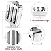 3-in-1 Metal Pasta Maker Attachment, Compatible with All KitchenAid Stand Mixers, Includes Pasta Roller, Fettuccine Cutter, and Spaghetti Cutter, Make Fresh Homemade Pasta with Ease