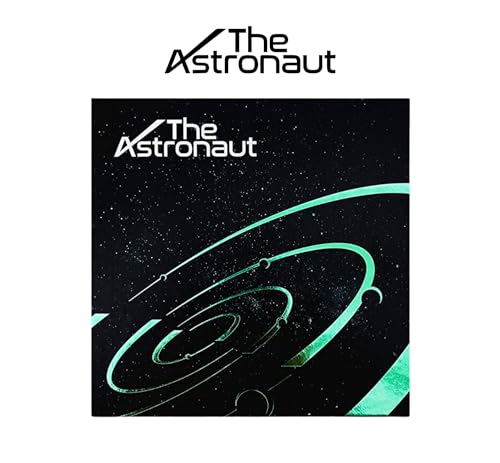 Album The Astronaut JIN complet avec carte postale et autocollant graphique