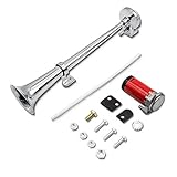12V DC power available Single Trumpet Air Horn Compressor Kit kann einfach installiert werden.