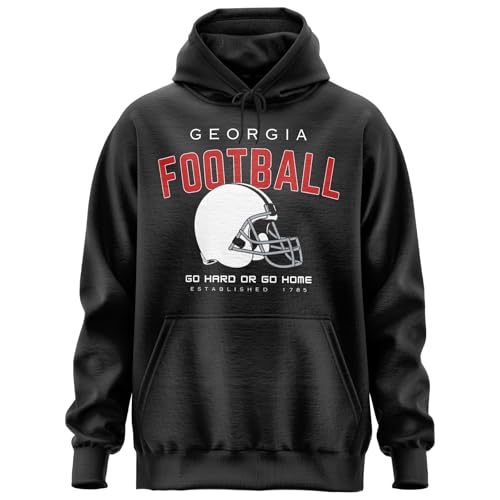 Georgia Football Hoodie, Go Hard or Go Home Georgia Gameday Hoodie, Perfect for Gifts