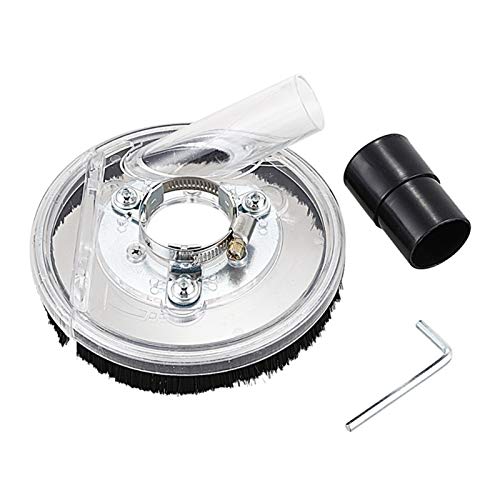 Kit de cubierta antipolvo para amoladora angular transparente con ajuste de 80-125mm 8