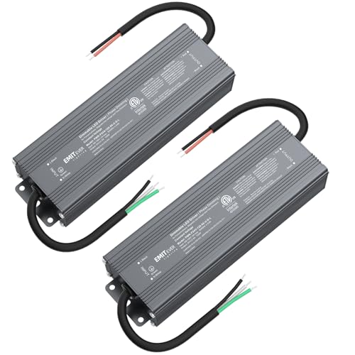 EMITEVER Triac Dimmable LED Driver, 2 Pack, 120W