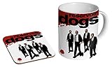 Coffret cadeau tasse à café en céramique + dessous de verre.