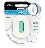 Dotz WrapID Earbud Wrap for Cord and Cable Management, Emerald Green (WID36M-CE)