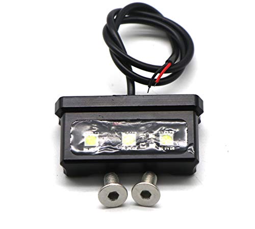 Gyuksia Compatible With Honda Cb125R Cb250R Cb300R 2018-2021 Fender Eliminator Kit License Plate Holder Rear Tail Tidy,Black #TOP4