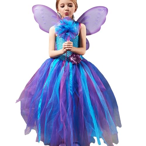 Disfraz de para niños, vestido de con alas para concurso, disfraz de de, para, espectáculos, Halloween, cosplay, ferias, festivales, Navidad, vacaciones, jardín del