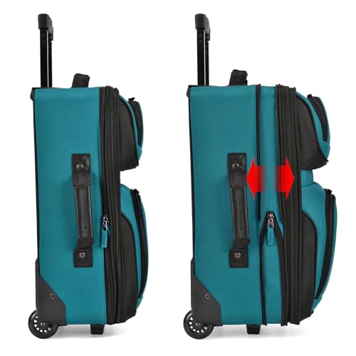 U.S. Traveler US5600T20 Rio Lightweight Carry-On Suitcase 20 Inch Softside thumb #1