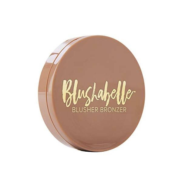 Belle Beauty by Kim Gravel Blushabelle Blush Bronzer - Multipurpose Compact Face Powder - Bronzer Blush Duo For Natural Glowing Skin - Cruelty-Free