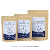 IDDA Herbal Proszek Guma Ksantanowa 400g, Bezglutenowa, Naturalny Stabilizator i Zagęstnik Spożywczy