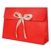 Afinder 10 geschenkdoosjes (28 x 21 cm) met strik voor bruiloft, verjaardag, Kerstmis, babyshowerfeest.