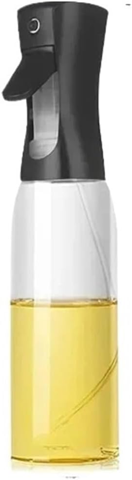 2 In 1 Pour Spray Sprayer Kitchen Fryer Air Oil Dispenser Bottle For Cooking Frying BBQ Camping Large Capacity(Black 500ml-spray)