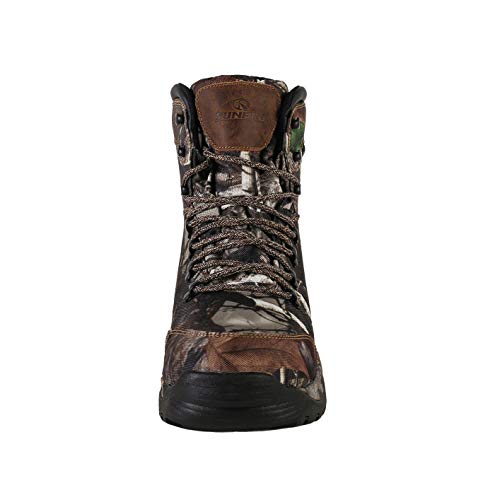 R Runfun Men's 7'' Lightweight Hunting Boots, Waterproof Camo Lace Up Work Boots, Eva Midsole Military Army Hiking Boots, Anti-Slip And Durable For Outdoor Working Fishing Trekking #TOP1