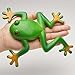 Generisch 3 Stuck Realistische Frösche Aus Gummi, Frosch-Simulation, Dehnbares Spielzeug, Stressabbau, Sensorisches Spielzeug, Parodie, Stressabbau, Spielzeug Kinder Und Erwachsene