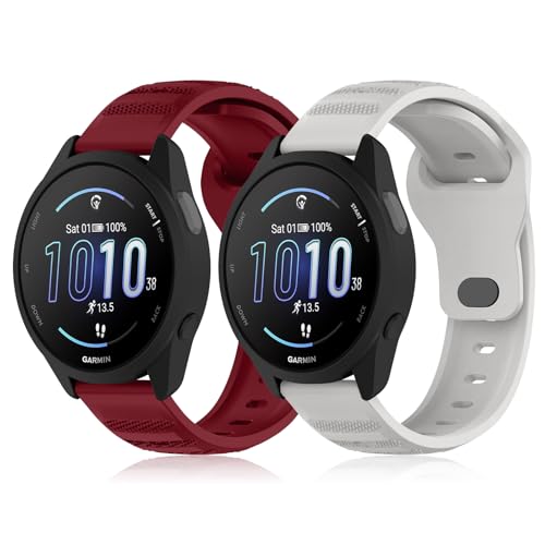 [CeiLarv] 20mm oh Garmin Vivoactive 6/Vivoactive 5/Approach S50/S44 p VR X}[gEHb` voh h ʋC _炩y2{Zbgz X|[c xg Garmin