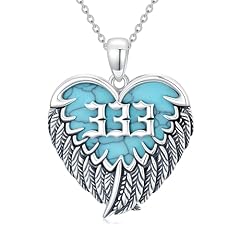 02-Angel Wing 333 Necklace