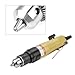 Yosoo Straight Pneumatic Drill 900rpm Air Power Drill High Speed Pneumatic Drilling Engraving Polishing Tool with Adjustable Inlet Valve Wrench Chunk Key Inlet Port