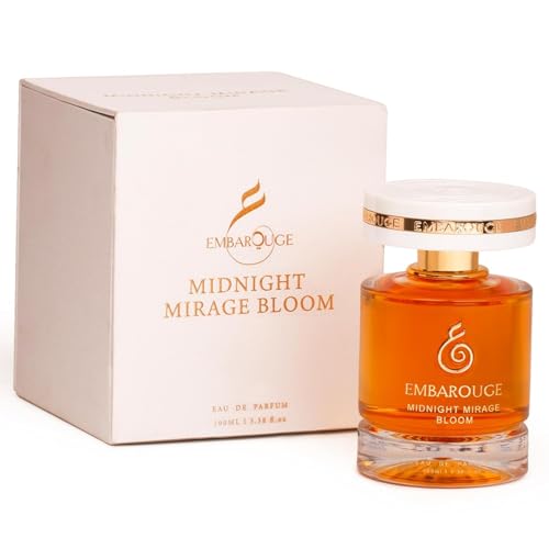 Embarouge Midnight Mirage Bloom Luxury Perfume for Women | Fresh & Floral Scent | Lavender, Orange & Vanilla Note | Middle Eastern EDP - 100ml