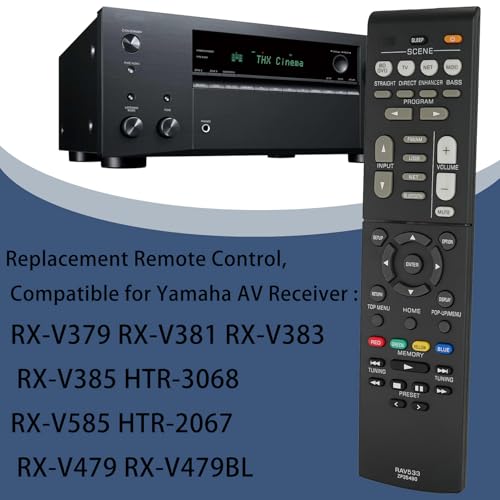 Télécommande Yamaha RX-V385 pour remplacer un boîtier cassé