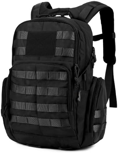 Mardingtop 25L/40L Taktischer Rucksack Herren Militär Wanderrucksack | Trekkingrucksäcke Tactical Backpack mit MOLLE-System Verstellbarer Brustgurt & Hüftgurt für Wandern Reisen Ou