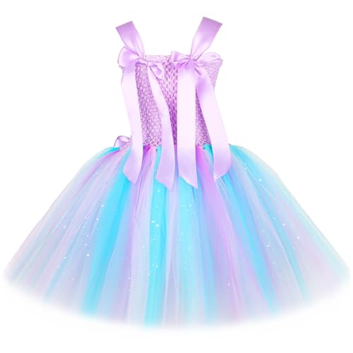 Disfraz de sirena para niñas 9-10 años miniatura 4