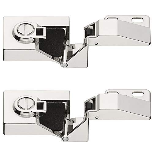 90° Glasclips Edelstahl 2-tlg. - Scharniere Für Glastüren 8-12mm