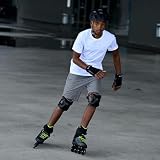 Rollerblade M?skie ?y?worolki Macroblade 80, czarne/limonkowe, 285
