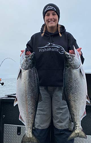 Image of Fishoholic Baseball Fishing Hat ~ 6 Colors & 3 Sizes. Fish Logo on Trucker Snap Back or Flexfit ~ Fishaholic Reg Trademark ~ Great Gift Ocean Saltwater Fly Trout Bass if You Hunt Quad BBQ Tailgate.