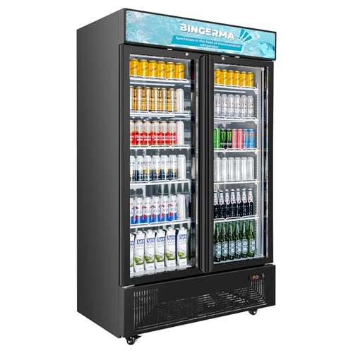 Commercial Merchandiser Display Refrigerator with Glass Doors