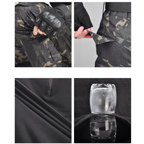 Chemise de combat homme costume tactique veste militaire python 4XL - 6