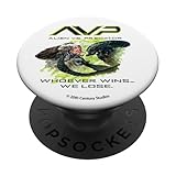 Alien vs Predator Fighting Whoever Wins We Lose Big PopSockets Adhesive PopGrip