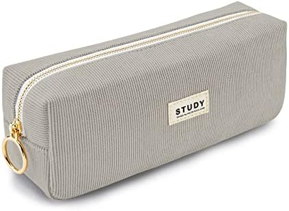 KALIDI Mäppchen Federmäppchen Mädchen Teenager Stiftetasche Stiftemappe Cord-Stoff Federtasche Pencil Case Schulmäppchen