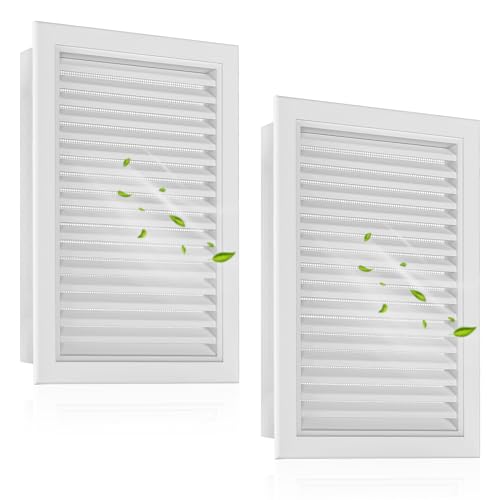 Zepoty 2-Pack Paintable Gable Vents - 12