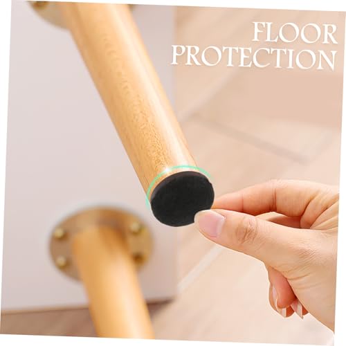 Gadpiparty 1set Non- Rubber Feet Chair Pads for Furniture Legs Scratch for Hardwood Floors Easy Install Flexible Design for Home Office School - Thumbnail 5