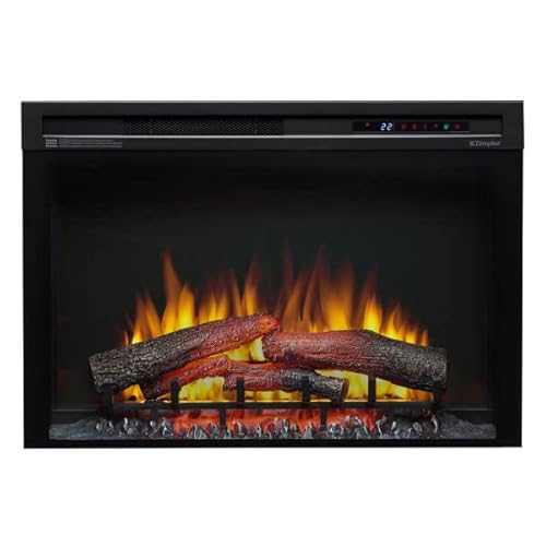 Dimplex 33 Inch Built-In Electric Fireplace - Multi-Fire Xhd Firebox With Logs And Realistic Multi-Color Flames | Model: Xhd33L #TOP1