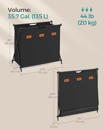 Songmics Laundry Hamper, Laundry Basket thumb #5
