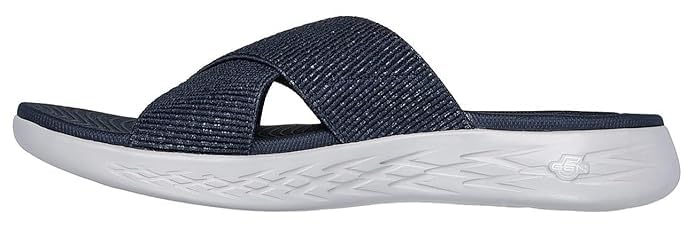 Image of Skechers Women On The Go 600 Glistening Slipper Casual Shoes