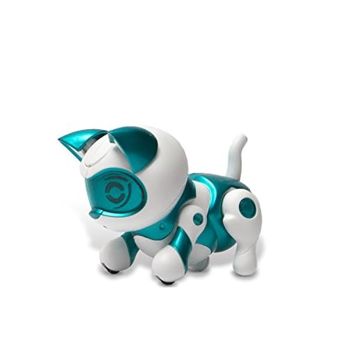 Tekno Newborns 45910 Robotic Pet- Kitty, Teal